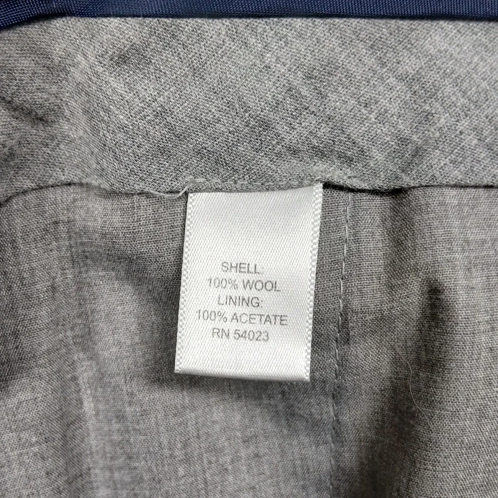 Banana Republic Dress Pants Mens‎ 36x32 Gray Wool Classic Fit Work